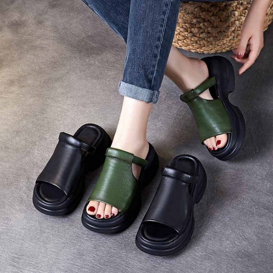 Comfortabele Sandalen voor Dames met Open Tenen