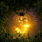 Zonne-energie Watervalverlichting met Standaard