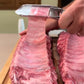 Roestvrijstalen BBQ-tang voor ribben
