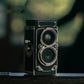 Creatieve vintage mechanische camera