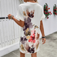 Dames Casual Veelzijdige Jurk met Print