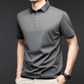 ❄️Heren Casual Zakelijk Korte Mouw Kapsel T-shirt