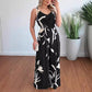 Jumpsuit met Spaghettibandjes en Wijde Pijpen voor Dames