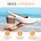 Damesmode Holle Uit Chunky Hoge Hak Sandalen