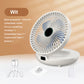 Wandventilator voor tweeërlei gebruik