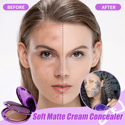 🔥Koop 1 krijg 1 gratis🔥Zachte Matte Crème Concealer