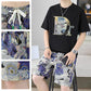Heren Zomerse Casual Korte Mouwen Top en Shorts – 2-Delige Set