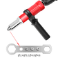 Professionele popnagels adapterset voor boormachines