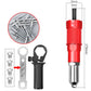 Professionele popnagels adapterset voor boormachines