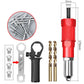 Professionele popnagels adapterset voor boormachines
