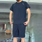 Light Casual T-Shirt Shorts voor heren 2-delige set