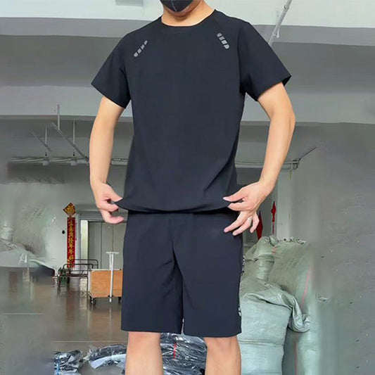 Light Casual T-Shirt Shorts voor heren 2-delige set