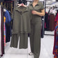 Women’s Casual Short-Sleeved Top & Pants