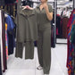 Women’s Casual Short-Sleeved Top & Pants