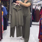 Women’s Casual Short-Sleeved Top & Pants