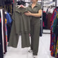 Women’s Casual Short-Sleeved Top & Pants