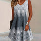 Modieuze Casual Etnische Stijl Mouwloze Jurk