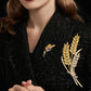 Kristal Tarwe Broche