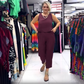 Dames Tweedelige Set in Effen Kleur: Mouwloze Top & Broek