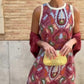 Dames Tweedelige Set: Mouwloze Maxi-jurk & Zomerjas