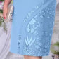 Elegante jurk met bloemenkant