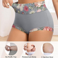 Dames Slips met Hoge Taille en Bloemenprint