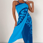 Sarong Spaghetti Strand Cover-Up met Vlinderprint voor Dames