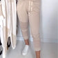 Dames Tweedelige Set: Casual T-shirt en Korte Joggingbroek
