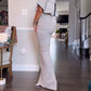 Dames 2-Delige Set met Crop Top en Maxi-Rok