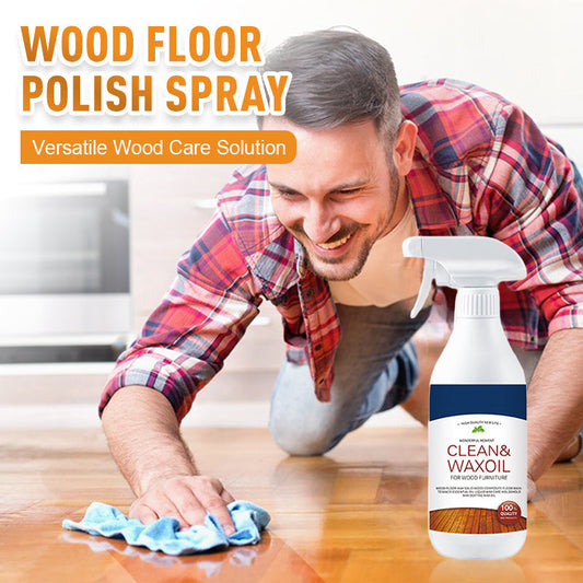 Reiniger & Polijstspray voor Houten Vloeren