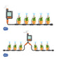 Veelzijdige programmeerbare sprinkler timer voor automatische besproeiingsinstallatie