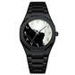 Moderne en Veelzijdige Herenhorloge met Stalen Band