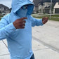 Lichtgewicht Sneldrogende Hoodie met UV-Bescherming voor Heren