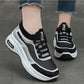 Sneakers met veters voor dames, casual en comfortabel