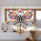 Hangende Roze Libelle Decoratie