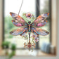 Hangende Roze Libelle Decoratie