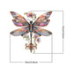 Hangende Roze Libelle Decoratie