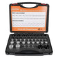 Moer- en boutdraadcontroletset voor de inspectie van vaste bouten of schroefdraadgaten