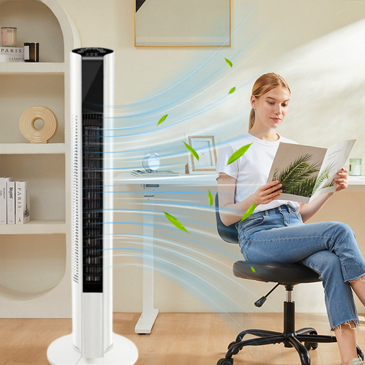 Slimme & Stille Torenventilator voor de Slaapkamer