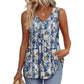 Elegante Mouwloze V-Hals Top voor Dames