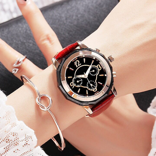 Stijlvol Waterdicht Quartz Horloge voor Dames