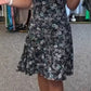 Casual Jurk met Ronde Hals en Bloemenprint voor Dames