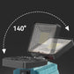 LED Schijnwerper met USB-/Type-C Oplaadfunctie
