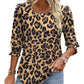 Dames Casual Blouse met Driekwartmouwen