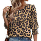 Dames Casual Blouse met Driekwartmouwen