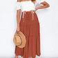 Boho Pleated Skirt