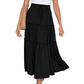 Boho Pleated Skirt