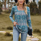 Tuniek met Bloemenprint en Plooitjes voor Dames