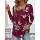 Tuniek met Bloemenprint en Plooitjes voor Dames