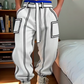 Broek met Contrasterende Stiksels voor Heren